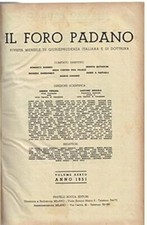 Il Foro Padano. Rivista