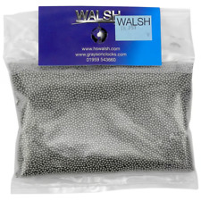 Gioielliere Acciaio Inox Burattatura Barile Lucidatura 2mm Sfere Shot 1Kg -