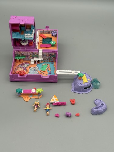 Polly pocket 1996 surf - pocket, swim