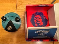Jim Dunlop Fuzz Face Mini Effector FFM3, pedale effetto chitarra, usato