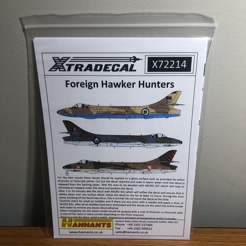 Xtradecal x72214 foreign - 1/72,