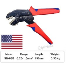 Pinza crimpatrice SN-68B 0,25-1,5 mm² per terminale Dupont,TE,JST,Molex