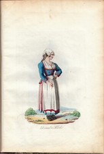 ANTICO ACQUARELLO DEL 1838