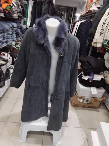 Montone shearling donna grigio - montone,