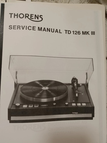 Thorens 126mk iii - thorens, td