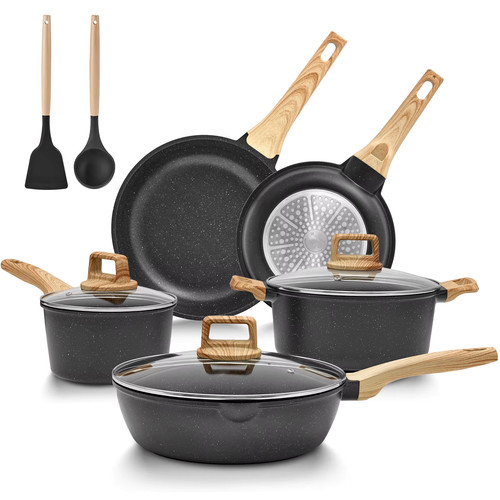 Set pezzi pentole padelle - pezzi,