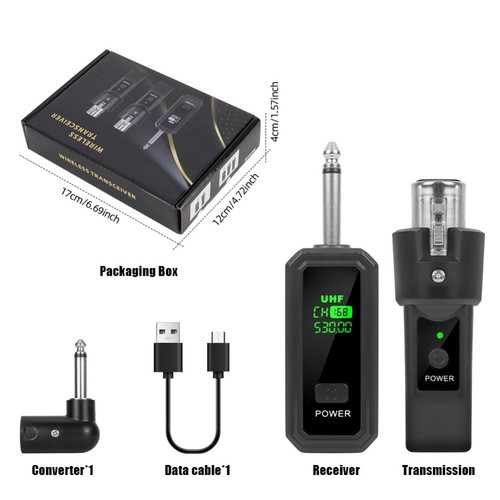 Trasmettitore xlr wireless - xlr,