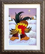 ANTONIO CAPUZZO 40x30 olio su