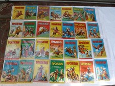 Lotto Albi di Pecos Bill 1° Serie Mondadori 1/109 Serie Completa meno 2 numeri