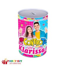 10 SALVADANAI IN LATTA ME