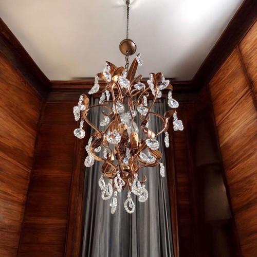 Lampadario vintage stile - lampadario,