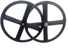 Set ruote bici 4 raggi