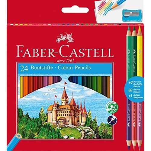 Pastelli scolastici - 24+3,