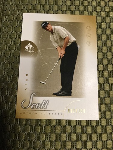 2001 authentic golf adam - sp,