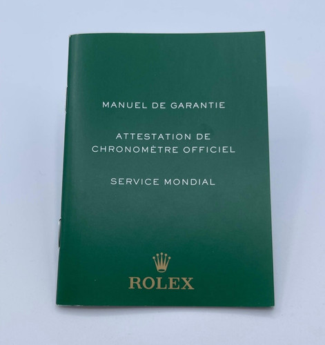 Rolex libretto cosc - rolex,