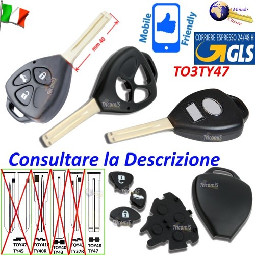 Chiave telecomando guscio - chiave,