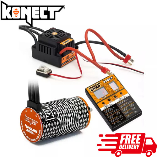 Konect brushless combo - konect, 1/8