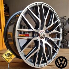 KIT 4 Cerchi In Lega 19" Compatibili con Volkswagen Golf 7 8 Tiguan T-Roc Passat
