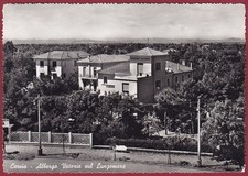 RAVENNA CERVIA 22 HOTEL ALBERGO Cartolina FOTOGRAFICA viaggiata 1954