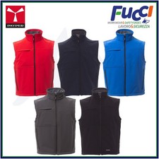 Payper BERING Gilet Softshell Uomo Smanicato Lavoro Impermeabile Traspirante