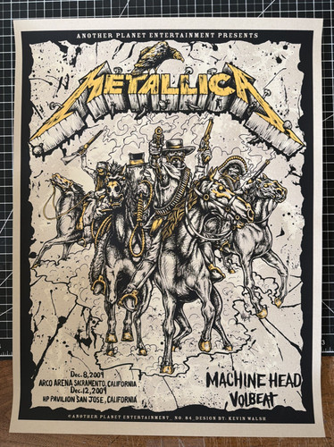 Poster metallica 2009 - 2009, kevin