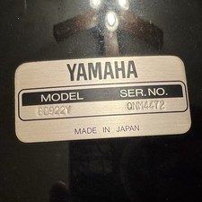 yamaha 22x16 BD922Y recording
