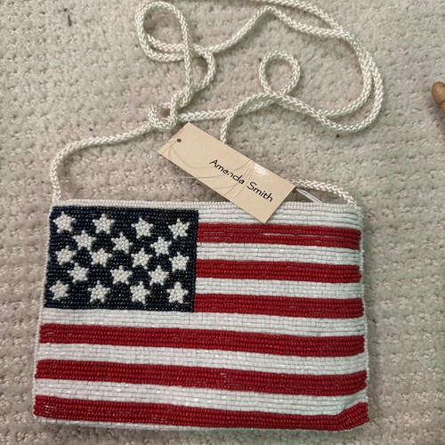 Borsa tracolla con - con, perline