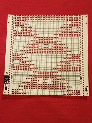 Passap pfaff punchcard - punchcard, deco