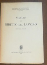 NOZIONI DI DIRITTO DEL LAVORO 