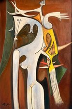 Bellissimo dipinto surrealista