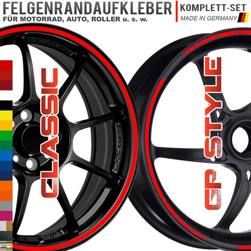 New felgenrandaufkleber - new!,