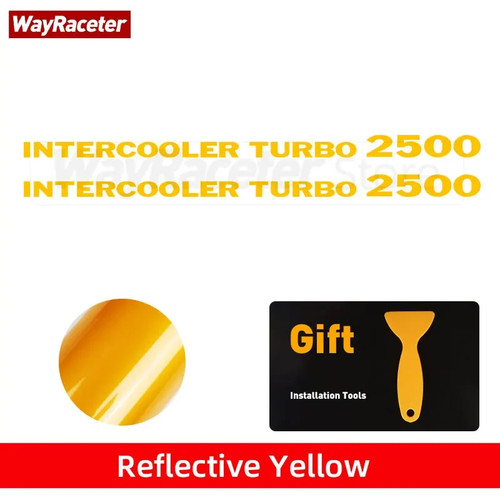 Adesivi intercooler turbo - intercooler,