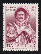REPUBBLICA 1973 ENRICO CARUSO