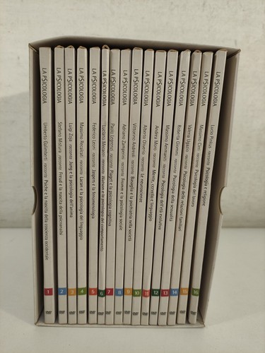 Dvd box psicologia 16 - box, 1/16
