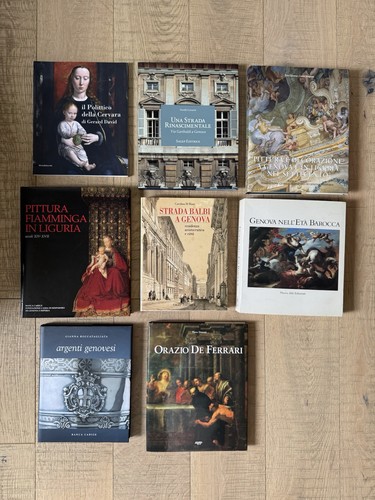 Vari libri arte genova - vari, d'arte