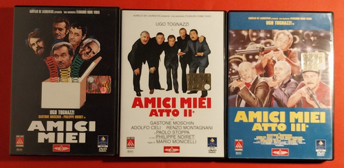 Dvd amici miei trilogia - amici,