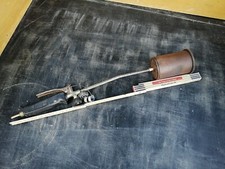 Bruciatore Cannello a GAS in ottone becco da Ø mm80 lungo 60cm Lancia x catrame