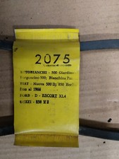 FIAT 500 GIAR.BIANCHINA-850 BERL- CINGHIA TRAPEZOIDALE 750X10 mm-Pirelli  2075 