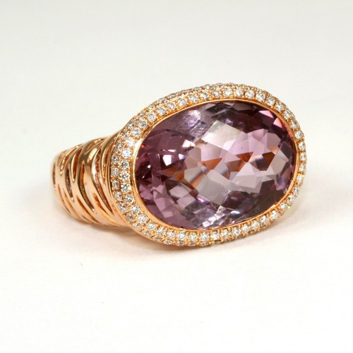 Avvincente anello 750 oro - anello, in