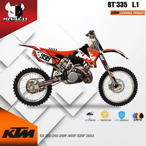 Kit grafiche lucide per ktm - lucide, sx
