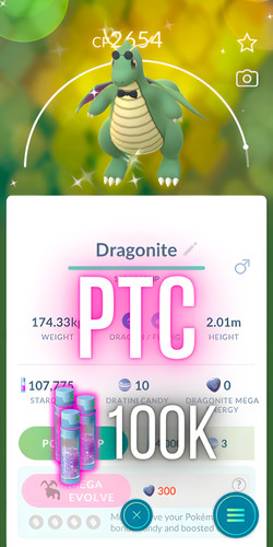Shiny dragonite fashionable - shiny,