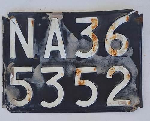 Targa per auto - , plastica