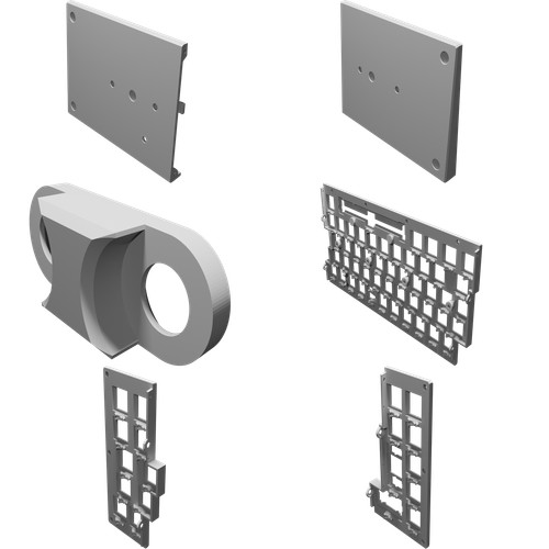 Kit case tastiera meccanica - kit,