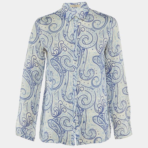 Camicia etro blue paisley - camicia,