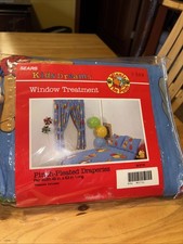 Coppia Tende Finestra Vintage