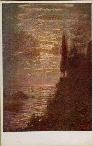 66771p antica cartolina di - ,