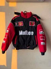 GIACCA da corsa vintage F1 Marlboro con ricamo