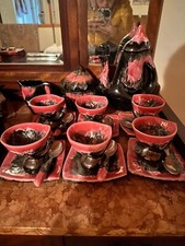 Servizio da caffe/te in ceramica di Vallauris da collezione