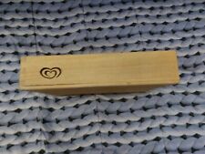 Scatola In Legno Pregiato ALGIDA Ottime Condizioni anni 70 bar gelati Box Rare