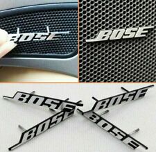 1 SCRITTA BOSE STEMMA BADGE LOGO IN METALLO CON PIOLO PER ALTOPARLANTI O STEREO